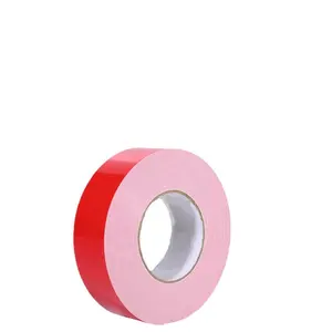 Cinta de película roja de espuma de polietileno, doble cara, 0,5mm, 0,8mm, 1,0mm, 1,5mm, 2,0mm, 3,0mm, 5,0mm