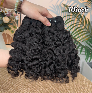 Lot de Cheveux Bouclés Birmans 12A en Gros, Vente Chaude, 100g par Paquet, Double Trame, Extensions 100% Cheveux Humains - Product Image 1