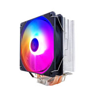 Refroidisseur CPU Snowman Dragon C400, 4 caloducs, radiateur pour ordinateur de bureau, compatible avec I3 I5 I7 1151AMD1155 pour boîtier d'ordinateur