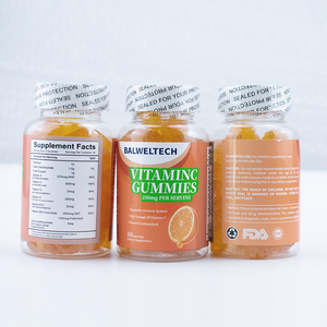 Compléments vitaminiques BALWELTECH, supplément de vitamine C, soins de santé, blanchiment de la peau, gommes à la vitamine C pour soutenir le système immunitaire - Product Image 5