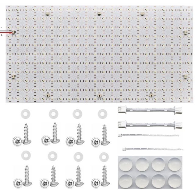 Flexible LED Board DC24V Cuttable Warm White Cold White Ultra-thin LED Panel for Back Light Box