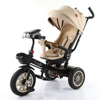 Tricycle de poussette pour bébés, tricycle 4 en 1 pour bébés et enfants, vélo pliable pour enfants de 2 à 5 ans, fournisseur en or sur Alibaba