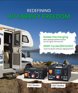 Batería para Camioneta/Camper de 25.6V 320AH 230Ah, Baterías para el Hogar de 12.8V 230AH 12V 200AH, Batería para Camping al Aire Libre de 51.2V 100AH 200AH - Product Image 5
