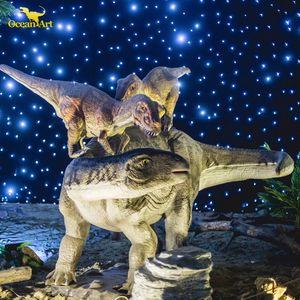 รูปปั้นไดโนเสาร์อนิมาทรอนิ<span class=keywords><strong>ก</strong></span>ส์ขนาดชีวิตสำหรับหัวพิมพ์ธีม - Product Image 2