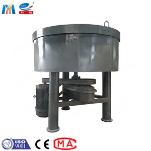 Mezclador de campo industrial KJW Pan Mixer especializado para uso de mezcla de cemento y arena de hormigón