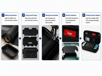 Étui de transport rigide en EVA imperméable pour console Nintendo avec 20 emplacements pour jeux, pochette portable et adaptateur