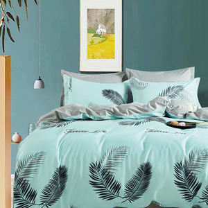 Qualité garantie Unique 4pcs Set Magnifique Lovely Luxury <span class=keywords><strong>Literie</strong></span> Set Satin Sheet Set Couettes et Draps de Lit Carton Tissé - Product Image 2