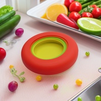 Couvre-aliments extensibles en silicone de qualité alimentaire, réutilisables, résistants à la chaleur, hermétiques, pour fruits, légumes, bols, tasses, conservation des aliments frais