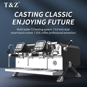 Máy pha cà phê <span class=keywords><strong>Espresso</strong></span> bán tự động chuyên nghiệp hai nhóm của Trung Quốc dành cho quán cà phê - Product Image 5