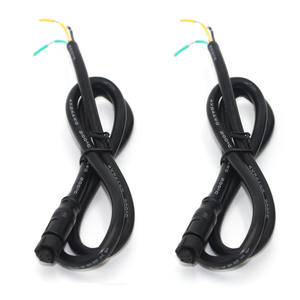 Cable Conector <span class=keywords><strong>Hembra</strong></span> Impermeable IP67 <span class=keywords><strong>de</strong></span> Nailon <span class=keywords><strong>de</strong></span> 2 y 4 Pines, Conector <span class=keywords><strong>Hembra</strong></span> M8 a Cable Impermeable Semi-Desnudo - Product Image 4