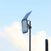 Projecteur solaire LED de haute qualité à prix raisonnable, éclairage mural de sécurité, enregistrement vidéo HD 1440P pour magasin extérieur