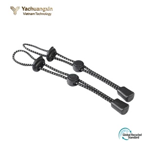 Black Elastic Cord Straps with Buckle <b>Locks</b> for Outdoor Hiking Backpacks 2-Pack - Product Image 6