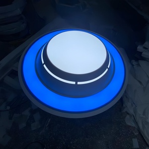 Lámpara Colgante en Forma de Platillo Volador con Construcción de Hierro y PMMA, LED para Centros de Juegos, Museos de Ciencia, Hoteles de E-sports, Cibercafés - Product Image 1