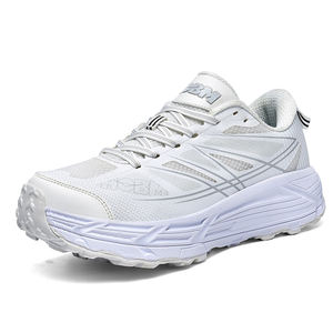 Chaussures de course pour hommes OEM&ODM avec amorti et ressorts, respirantes, antidérapantes, pour la course en plein air, baskets tendance en maille - Product Image 3