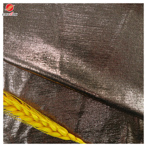 Tessuto in Jersey di <span class=keywords><strong>Poliestere</strong></span> con Stampa in Lamina d'Oro per Abiti di Bright Textiles - Product Image 3