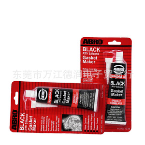 Scellant en silicone noir Car Treasure 3 oz, résistant aux hautes températures et à l'huile, pour joints de moteur - Product Image 1