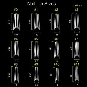 <span class=keywords><strong>Ongles</strong></span> en gel français doux personnalisés avec logo OEM d'usine, demi-couverture, forme cercueil, 500 pièces en gros pour extensions acryliques - Product Image 6