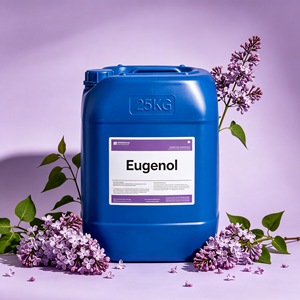 Fornitura Diretta dalla Fabbrica, Olio Essenziale all'Ingrosso, Fornitore di Eugenolo 100% Puro, Naturale e Biologico per Additivi Alimentari di Alta Qualità - Product Image 1