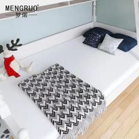 Lit superposé simple confortable et léger, matelas en mousse 3D pour étudiants, pour dortoir scolaire, pliable et personnalisable