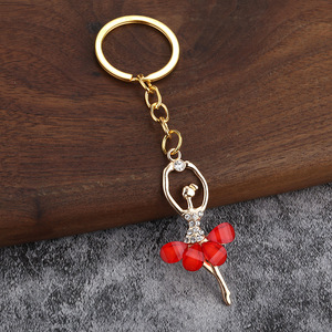 Collier pendentif unisexe en cristal pour fille danseuse de ballet, idéal pour les anniversaires, fabriqué en alliage de zinc - Product Image 5