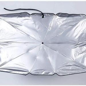 Parapluie de pare-brise de voiture promotionnel pliable automatiquement 4,2 m, pare-soleil semi-pliable portable pour agence de voyage - Product Image 5
