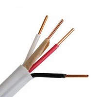 Elektrisches Installationskabel 1,5mm 20AWG 2,5mm 450V 6mm Einadriges Starres Kupferkabel PVC-Isoliertes Elektrokabel