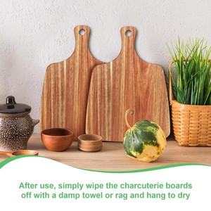 <span class=keywords><strong>Tabla</strong></span> de <span class=keywords><strong>Cortar</strong></span> de Madera de Acacia Natural Resistente y Ecológica con Asa <span class=keywords><strong>para</strong></span> Colgar, <span class=keywords><strong>para</strong></span> <span class=keywords><strong>Cortar</strong></span> <span class=keywords><strong>Carne</strong></span> en la Cocina - Product Image 3