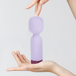 Vibrazione impermeabile in Silicone giocattoli sessuali prodotti per adulti vibranti bacchetta massaggiatore 10 modalità <span class=keywords><strong>Mini</strong></span> Av Stick vibratori
