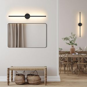 Hot Sell Modern Dimmable Touch Control Black <b>Wall</b> <b>Sconces</b> 350 Rotate 3000K LED Wireless 5000mAh Battery Operated Line <b>Wall</b> Lamp - Product Image 4