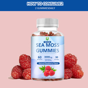 Ventas al por mayor de fábrica, suplemento de musgo marino irlandés para mejorar la vitalidad, gomitas de musgo marino, suministro de 30 días con Bladderwrack - Product Image 3