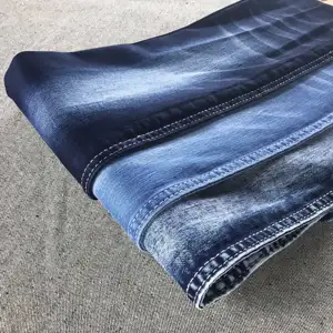 Kain Denim Jeans kualitas tinggi kompetitif baru kain Denim Indigo katun/poliester/kain Denim spandeks