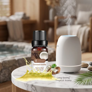 Olio Essenziale di Cocco e Vaniglia 10ml, 100% Puro e Naturale, Oli Essenziali Organici per Diffusore, Aromaterapia, Cura della Pelle e Massaggi - Product Image 2