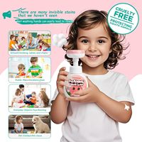 Savon moussant pour les mains pour enfants Flower Stamp, 250 ml/8,45 fl oz, pour peaux sensibles, hydratant et doux