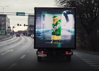 Camion remorque numérique à LED à vendre, écran P6 4.8, écran LED pour camionnette, écran LED pour camion, écran publicitaire numérique 3840 Hz, affichage LED pour camion remorque