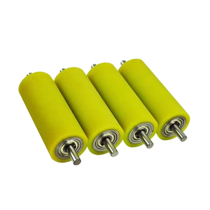 Roue de charge en polyuréthane PU robuste Roue à roulettes solide Roue motrice haute résistance pour équipement logistique d'entrepôt - Product Image 1