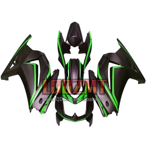 Kit de inyección para <span class=keywords><strong>KAWASAKI</strong></span> <span class=keywords><strong>NINJA</strong></span> ZX <span class=keywords><strong>250</strong></span> <span class=keywords><strong>R</strong></span> 250R ZX250R 08 09 10 11 12 26LQ.166 EX250R 2008 <span class=keywords><strong>2009</strong></span> 2010 2011 2012 Carenado negro plano - Product Image 1