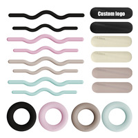 Ensemble de fitness pour la maison avec barre d'haltères personnalisée, haltères en silicone, anneaux de musculation, accessoires de yoga et de Pilates