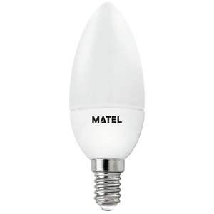 Bombilla LED regulable E14 7W luz neutra, eficiente, ideal para iluminación ambiental y control de la atmósfera en hogares. - Product Image 1