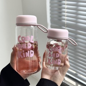 Decani Reusable <b>Plastic</b> <b>Cup</b> Cool And Kind Print 500Ml Portable Drinkware For Gift Use - Product Image 2