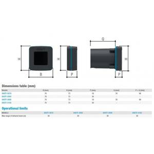 Capteur externe infrarouge Came 806TF-0080, portée 30 m, étanche IP54, pour contrôle d'accès - Product Image 2