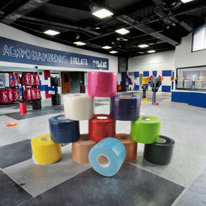 Bande de <span class=keywords><strong>doigt</strong></span> élastique légère 5 cm 6,9 m Bande de sport en coton pour l'haltérophilie l'<span class=keywords><strong>escalade</strong></span> l'athlétisme Bande de <span class=keywords><strong>doigt</strong></span> athlétique croisée - Product Image 2