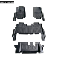 Tapis de sol TPE toutes saisons de haute qualité, imperméables, résistants à l'abrasion, tapis de voiture 5D TPE spéciaux pour CAPTIVA 2020-2025