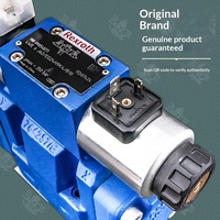 Vanne de commande directionnelle électro-hydraulique pilotée par solénoïde bidirectionnelle Rexroth Type 4WEH10/16/25/32, 350 bars, haut débit, DC24V