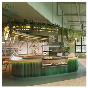 Chiosco <span class=keywords><strong>Mobile</strong></span> in Legno <span class=keywords><strong>per</strong></span> <span class=keywords><strong>Caffè</strong></span>, Set Tavolo e Sedie Portatile <span class=keywords><strong>per</strong></span> Caffetteria, Bancone Cassa <span class=keywords><strong>per</strong></span> Negozio di <span class=keywords><strong>Caffè</strong></span> - Product Image 2