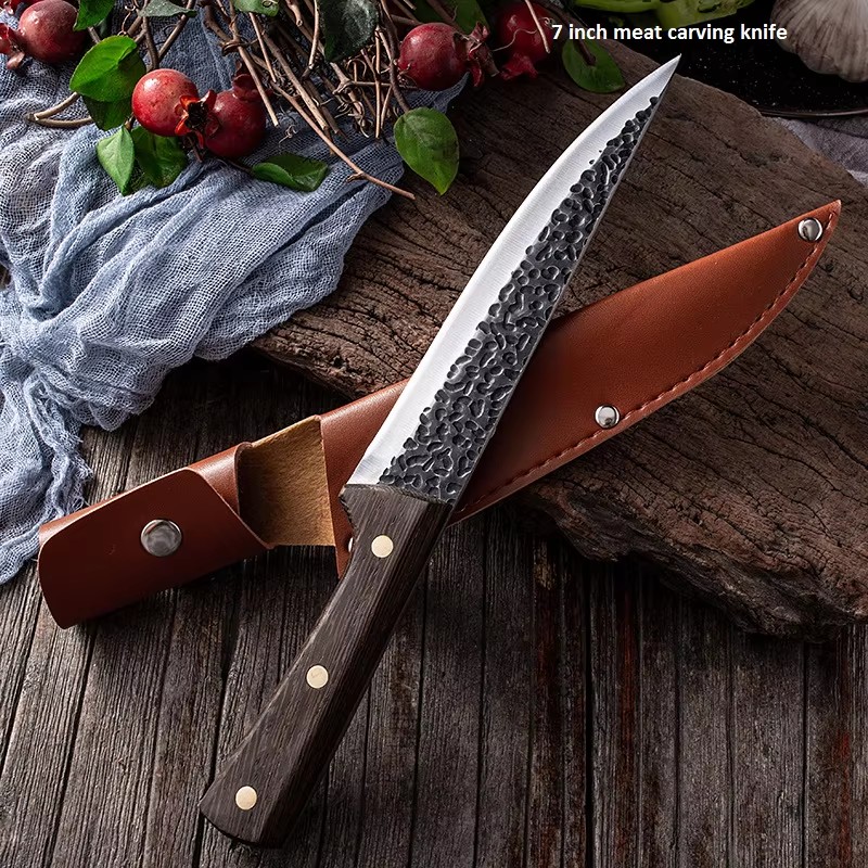 Cuchillo para trinchar carne BLANCO de 7 pulgadas