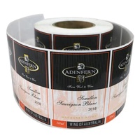 Rollos de Etiquetas Autoadhesivas de Papel Recubierto, Vinilo PVC, PET, PP, Tela Reflectante Magnética, Impresión CMYK con Forma Personalizada