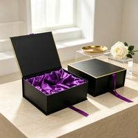 Boîte à perruque à fermeture magnétique personnalisée, emballage de luxe pour extensions de cheveux, boîte cadeau en papier avec impression de logo