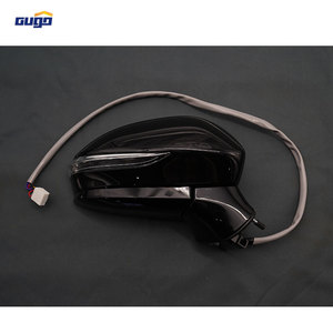 GUGO 2015 pour Toyota Crown Rétroviseurs latéraux électriques réglables pour voiture, rétroviseurs convexe anti-angle mort en plastique, pièces automobiles <span class=keywords><strong>gauche</strong></span> et droite - Product Image 2