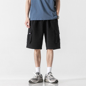 2023 nuovi <span class=keywords><strong>pantaloncini</strong></span> Cargo grandi tasche <span class=keywords><strong>laterali</strong></span> pantaloni medi da <span class=keywords><strong>uomo</strong></span> larghi retrò T Shorts - Product Image 1