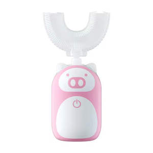 Brosse à dents électrique Sonic personnalisée pour adultes avec 3 modes de nettoyage, soins bucco-dentaires intelligents, design en forme de U, poils doux - Product Image 5